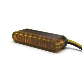 Clignotants LED HIGHSIDER pro - Star-MX1 PRO - noir/orange - homologué E - la paire