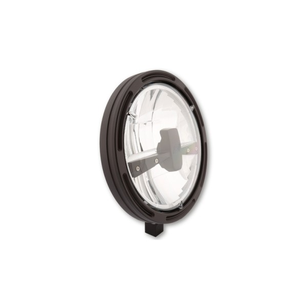 Phare LED HIGHSIDER Frame-R1 Type 3 - 7" noir montage par le bas