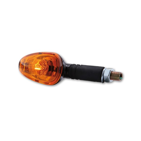 Clignotant HIGHSIDER smart Little Duke homologué - verre orange - la paire