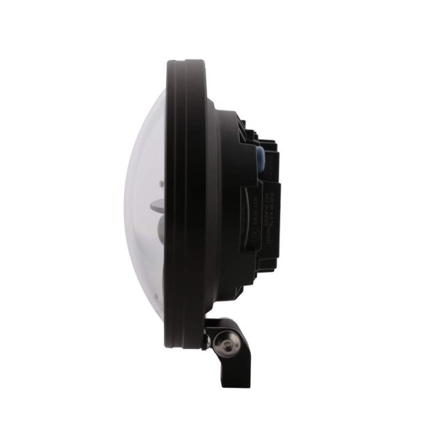 Feu avant LED HIGHSIDER pro Frame-R1 Type 11 - 7 pouces - fixation inférieure - homologué E - noir - à l\'unité