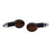 Clignotant HIGHSIDER smart Micro-Flash Mini homologué - verre fumé - la paire
