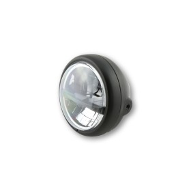 Feu avant LED HIGHSIDER pro Pecos Type 5 - 5 3/4 pouces - lentilles noires - fixation latérale - noir