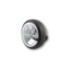 Feu avant LED HIGHSIDER pro Pecos Type 5 - 5 3/4 pouces - lentilles noires - fixation latérale - noir