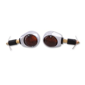 Clignotant de guidon HIGHSIDER smart OCHSENAUGE - verre fumé