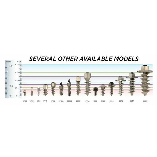 Crampons vissables IGRIP 15mm 150pcs