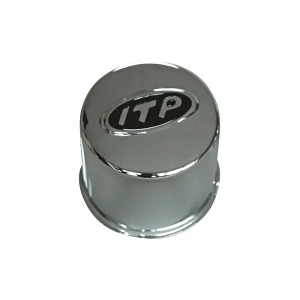 Cabochon de jante ITP chrome pour jantes 12C/14C 4x110/115