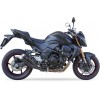 Silencieux IXIL Dual Hyperlow L3XB inox noir / alu - Kawasaki Z750S