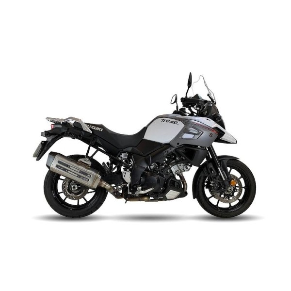 Silencieux IXIL MXT inox / alu noir - Suzuki DL 1000 V-Strom