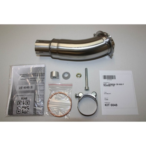 Silencieux IXIL Hexoval Xtrem inox noir / alu noir - Honda CB600F-S Hornet