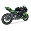 Ligne complète IXIL Hexoval Xtrem inox / inox noir - Kawasaki Z 650 Ninja