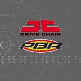Kit chaîne JT/PBR 525Z3 15/40 super renforcé - couronne standard