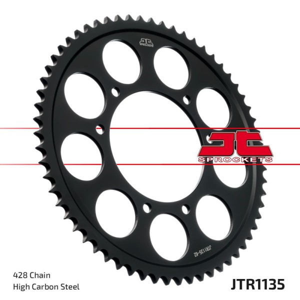 Kit chaîne JT/JT 428HDS 13/62 standard - couronne standard