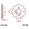 Pignon JT SPROCKETS acier standard 281 - 520