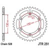 Couronne JT SPROCKETS acier anti-boue 251 - 520