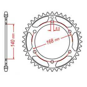 Couronne JT SPROCKETS acier standard 6 - 525