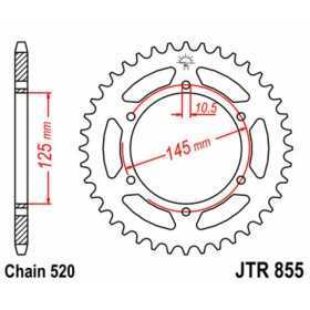 Couronne JT SPROCKETS acier standard 855 - 520