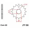 Pignon JT SPROCKETS acier standard 558 - 520