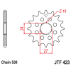Pignon JT SPROCKETS acier anti-bruit 423 - 530
