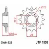Pignon JT SPROCKETS acier standard 1538 - 520