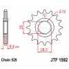Pignon JT SPROCKETS acier standard 1592 - 520
