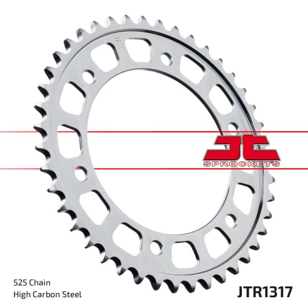 Couronne JT SPROCKETS Acier Standard - 525