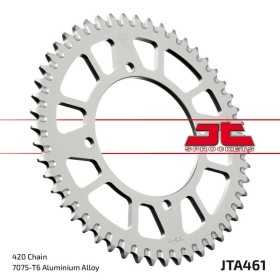 Couronne JT SPROCKETS aluminium ultra-light anti-boue 461 - 420