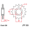 Pignon JT SPROCKETS acier anti-bruit 333 - 530
