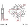 Pignon JT SPROCKETS acier standard 782 - 520