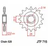 Pignon JT SPROCKETS acier standard 715 - 520