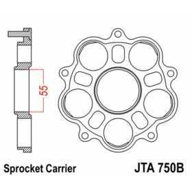 Support de couronne JT SPROCKETS - 5 Silentbloc Ducati