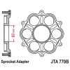 Support de couronne JT SPROCKETS - 6 Silentbloc Ducati Panigale/Monster