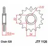 Pignon JT SPROCKETS acier standard 1126 - 520