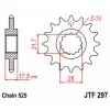 Pignon JT SPROCKETS acier standard 297 - 520