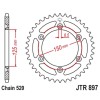 Couronne JT SPROCKETS acier standard 897 - 520