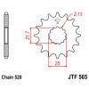 Pignon JT SPROCKETS acier standard 565 - 520
