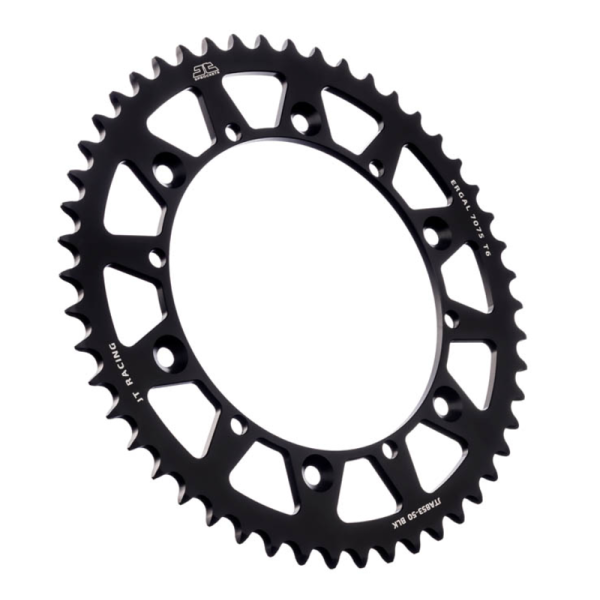 Couronne JT SPROCKETS aluminium ultra-light anti-boue 853 - 520