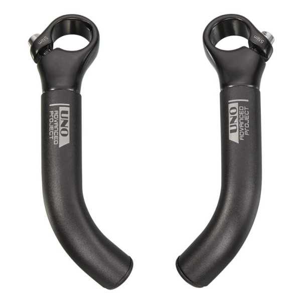 Embouts guidon UNO L&nbsp;: 125 mm Noir