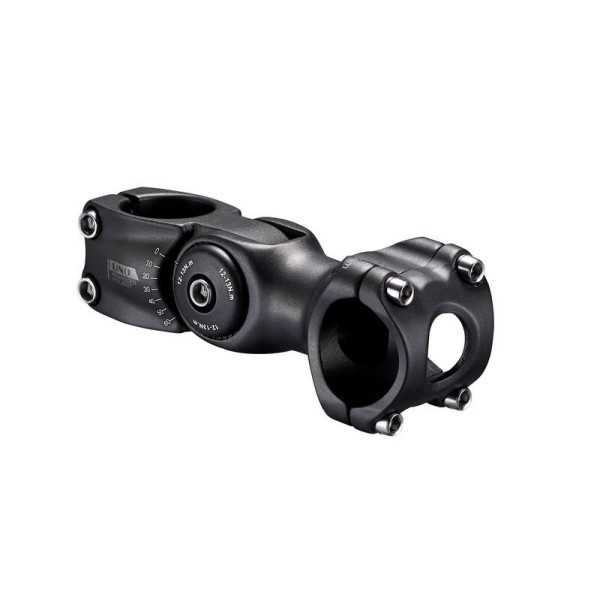 Potence de guidon de vélo UNO Réglable de 0º à 60º L&nbsp;: 110&nbsp;mm Ø31,8 Noir