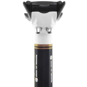 Tige de selle de vélo UNO L : 350 mm Ø31,6 Blanc / noir