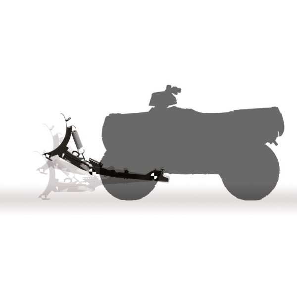 Kit lame à neige KIMPEX CLICKnGo 2 - 137cm universel (sauf Can Am & Polaris