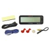 Compte-tours KOSO Pro-1 LCD multifonctions noir