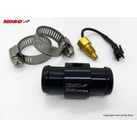 Adaptateur de sonde de température d'eau Koso pour durite Ø22mm