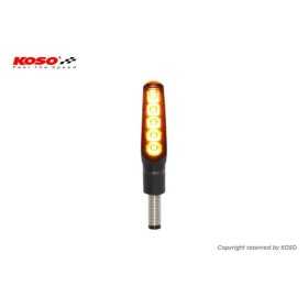 Clignotant Led KOSO Gw-01 L'Unite - Noir
