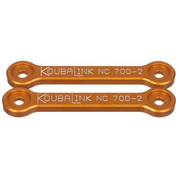 Kit de rabaissement de selle KOUBALINK (33.7 mm) Rouge - Honda