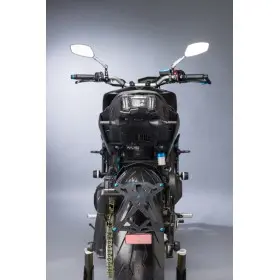 Support de plaque LIGHTECH noir Yamaha MT-09