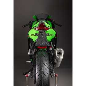Kit support de plaque réglable LIGHTECH noir Kawasaki Ninja 125