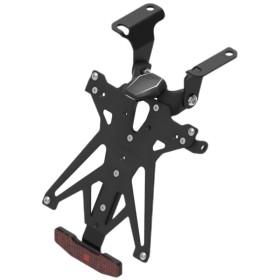Support de plaque LIGHTECH réglable noir Suzuki GSXR1000