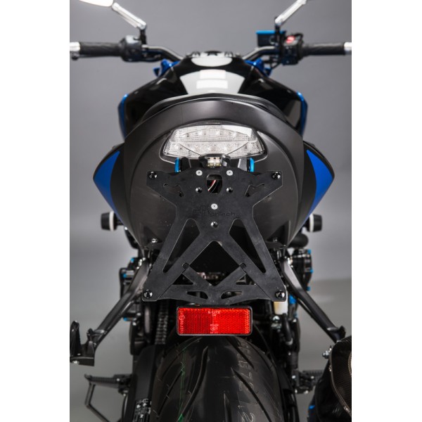 Support de plaque LIGHTECH réglable noir Suzuki GSX S 1000