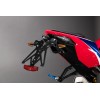 Support de plaque LIGHTECH réglable noir Honda CBR1000RR-R Fireblade