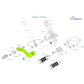 Ensemble du levier de vitesse LIGHTECH